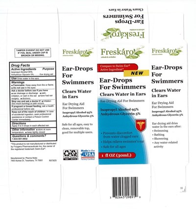 Freskaro Ear Drops Swimmer Carton 2026 (Freskaro Ear Drops Swimmer Carton 6 3 2026)